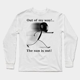 "Out of my way" Biker Long Sleeve T-Shirt